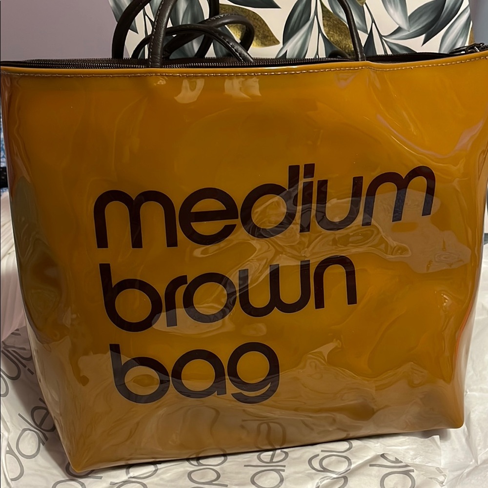 Bloomingdale’s Medium Brown Bag Tote